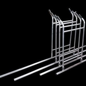 Screed dapple bar quadruple set – 900mm, 1500mm, 2400mm, 3000mm bases with 4 handles